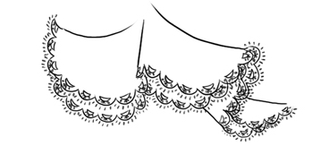 Hellobaby-Lace-tutorial-drawing