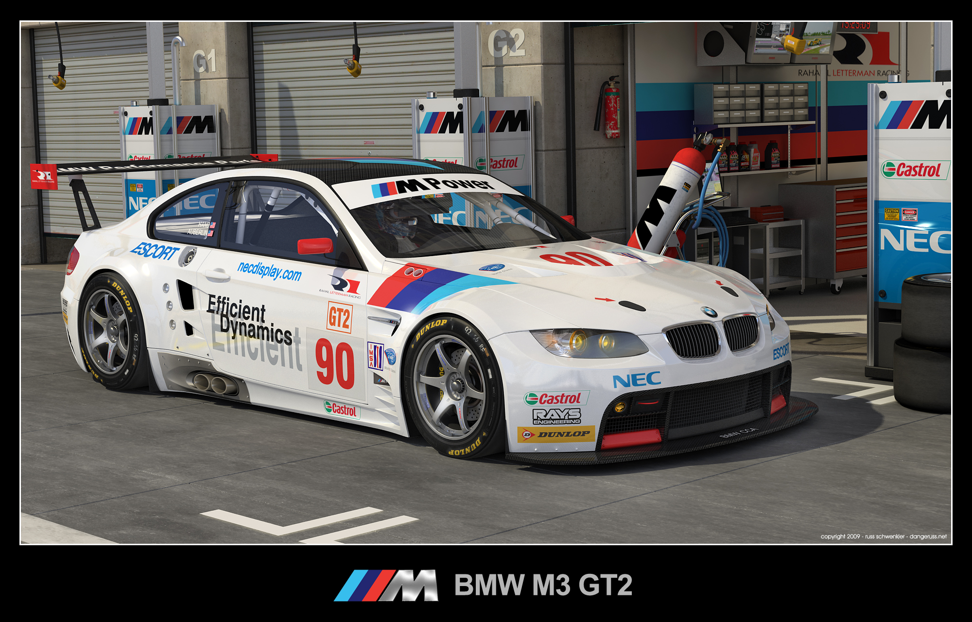Poly modeling BMW M3 GT2
