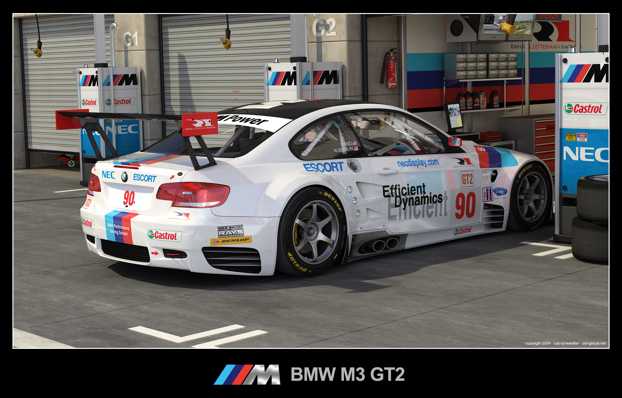 Poly modeling BMW M3 GT2