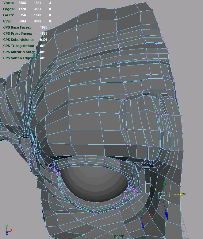 Modeling of Kreacher | free3DTutorials.com